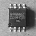 spi flash W25Q64FWSIG (1.8V)