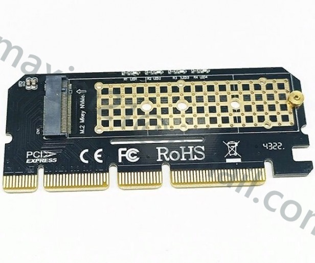 Адаптер PCI express 16x для M-Key M.2 SSD
