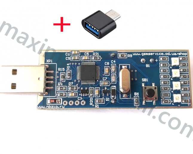 Тестер портов USB + переходник Type-С 