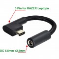 DC переходник Razer 3Pin to 5.5mmx2.5mm