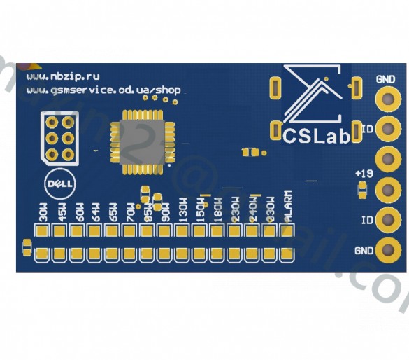 CSL DC эмулятор адаптера для ноутбуков DELL 