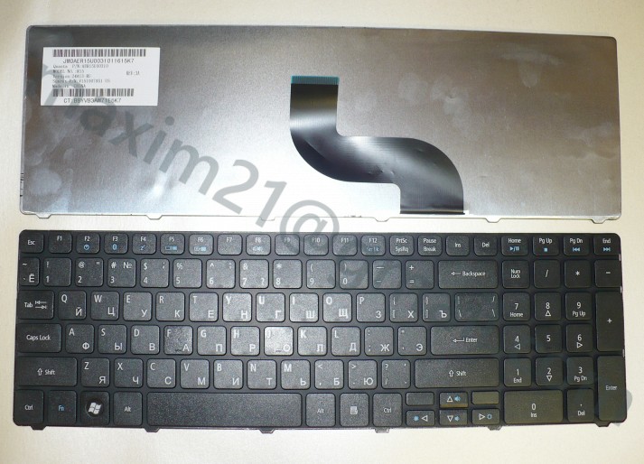 Клавиатура ACER 5810T черная 