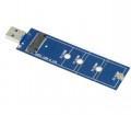 переходник USB 3.0 to SATA M.2 NGFF SSD плата 